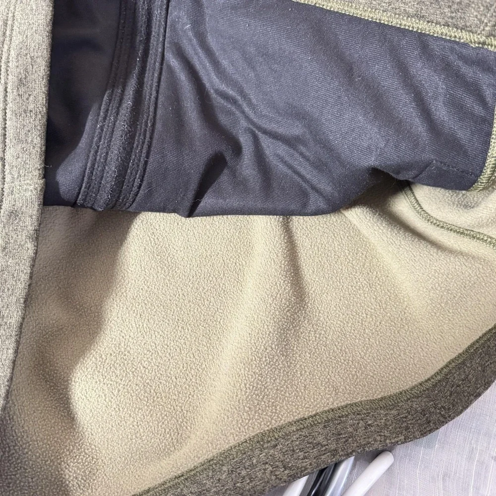 The North Face Jacket Mens Medium Green Hooded‎ Full Zip Outdoor A4G2